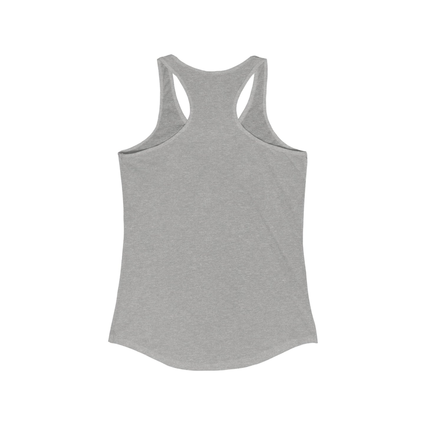 Women's Racerback Tank Top, Sporty Workout Shirt, Summer Casual Wear, Fitness Gift, Gym Apparel, Beach Essential