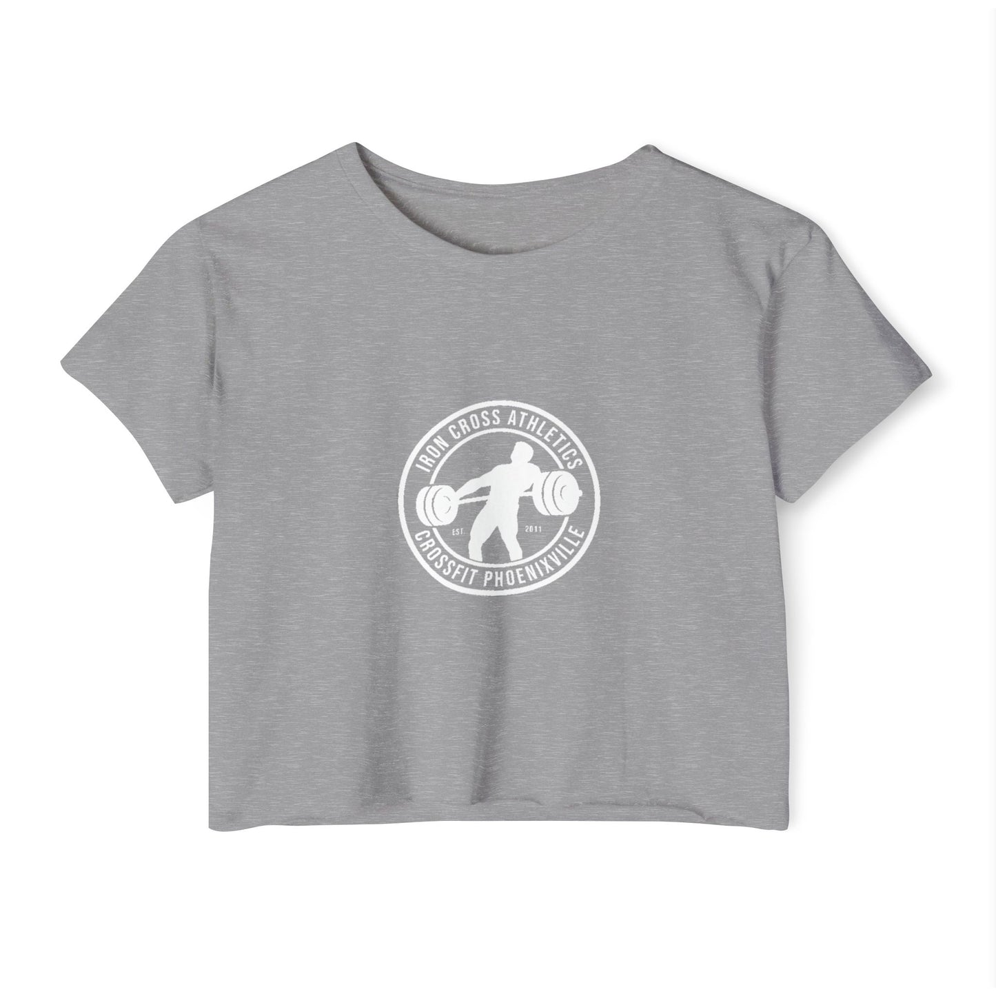 Women's Festival Crop Top - Casual Workout Tee for Athletes