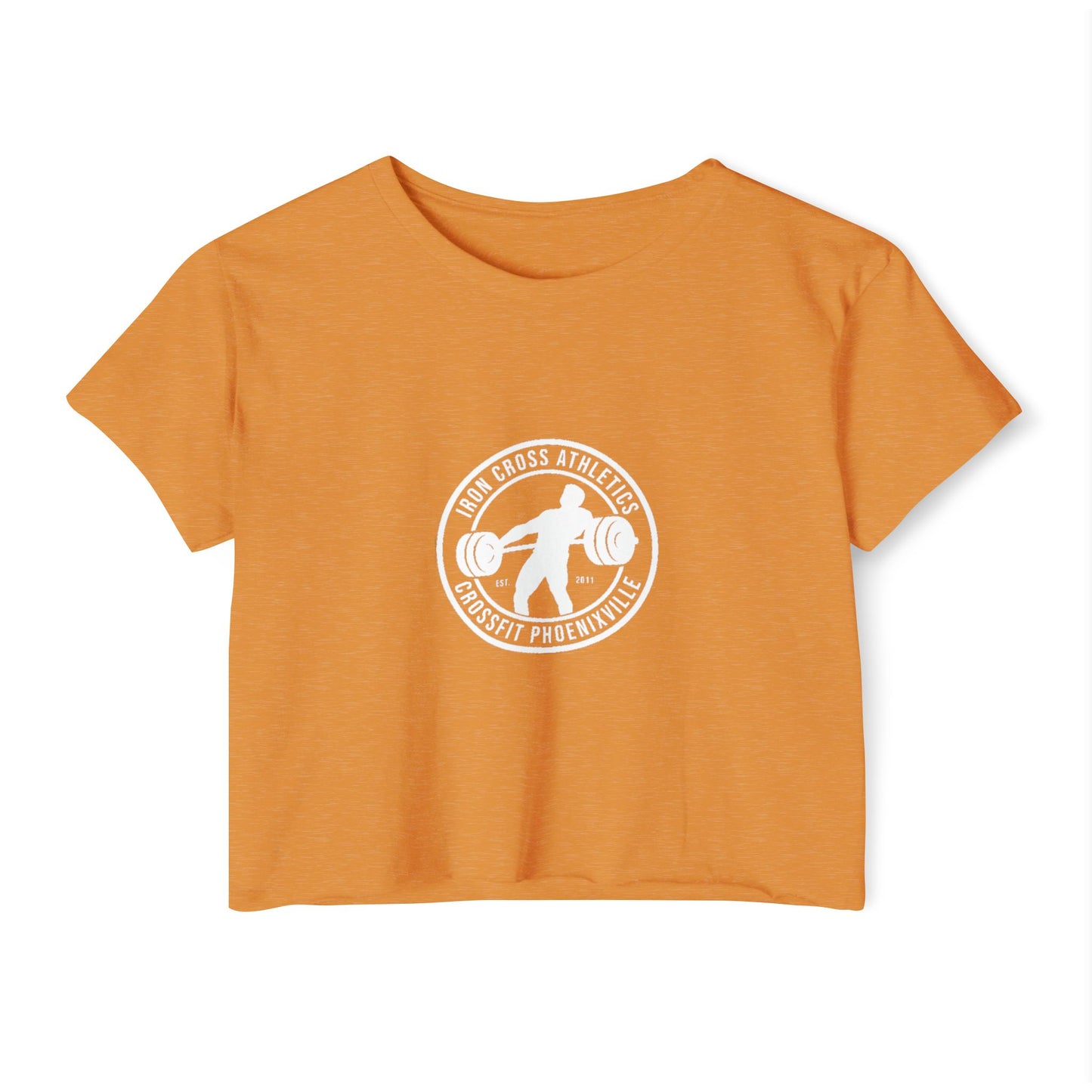 Women's Festival Crop Top - Casual Workout Tee for Athletes