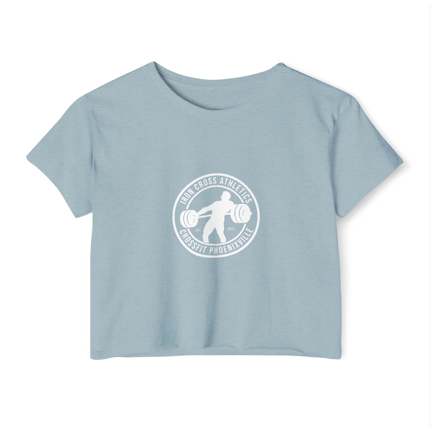 Women's Festival Crop Top - Casual Workout Tee for Athletes