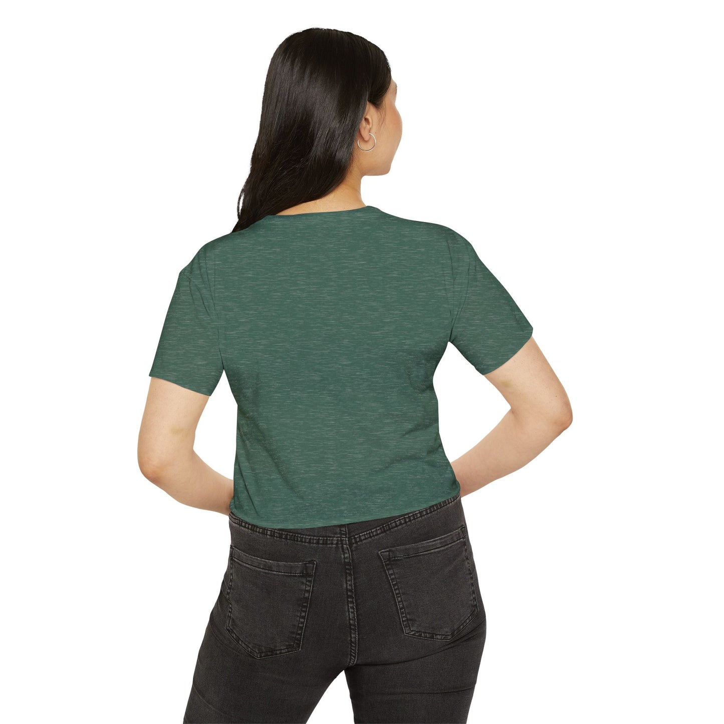Women's Festival Crop Top - Casual Workout Tee for Athletes